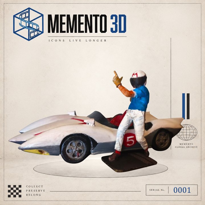 El piloto del 5 — figura de colección Memento, serie 0001
