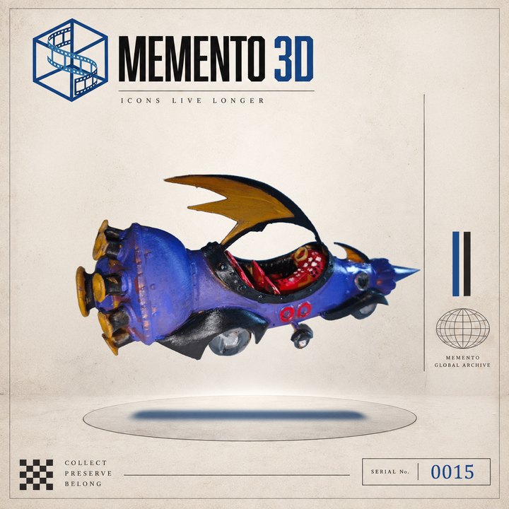 La nave de reparto — figura de colección Memento, serie 0015